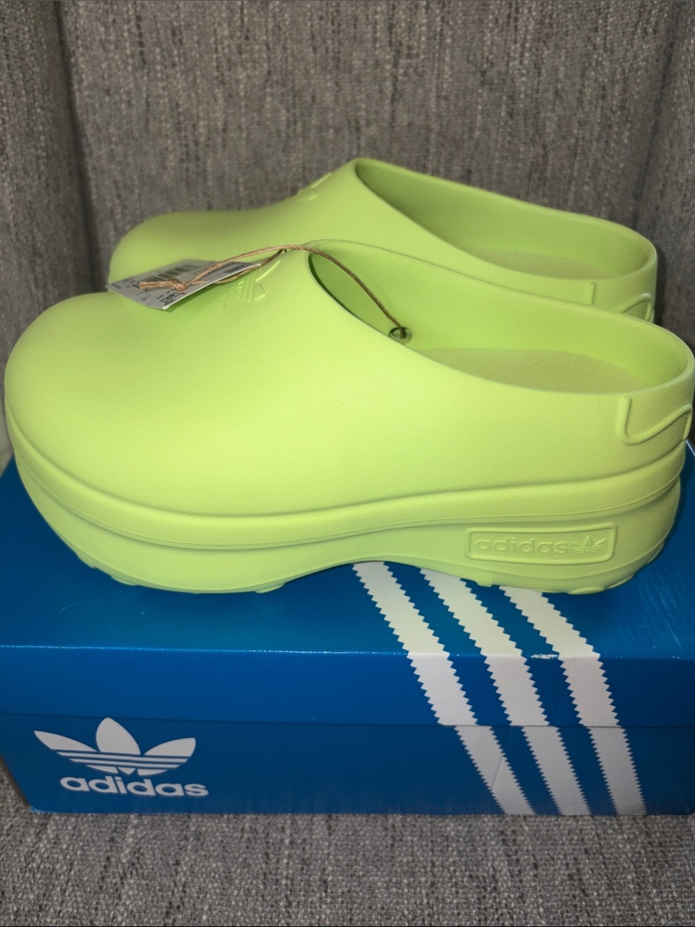 Adidas adifom Stan mule lucid lemon - Picture 2 of 4